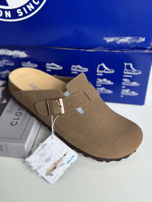 Cowhide Slippers