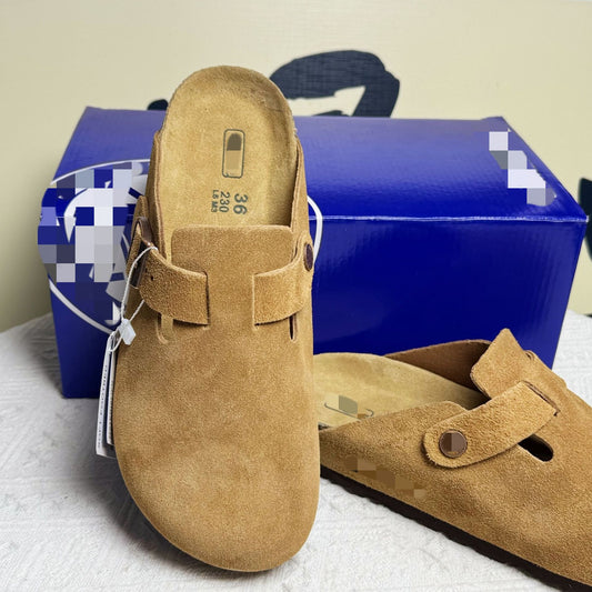 Cowhide Slippers