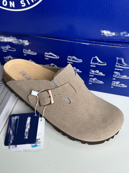 Cowhide Slippers