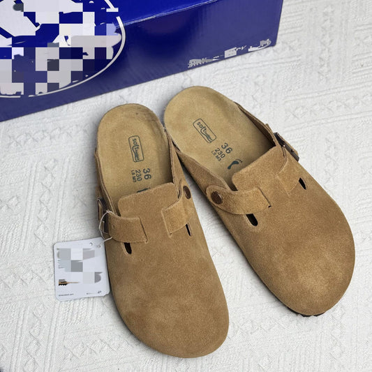 Cowhide Slippers