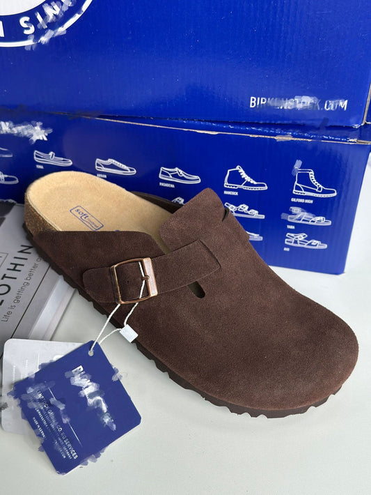 Cowhide Slippers