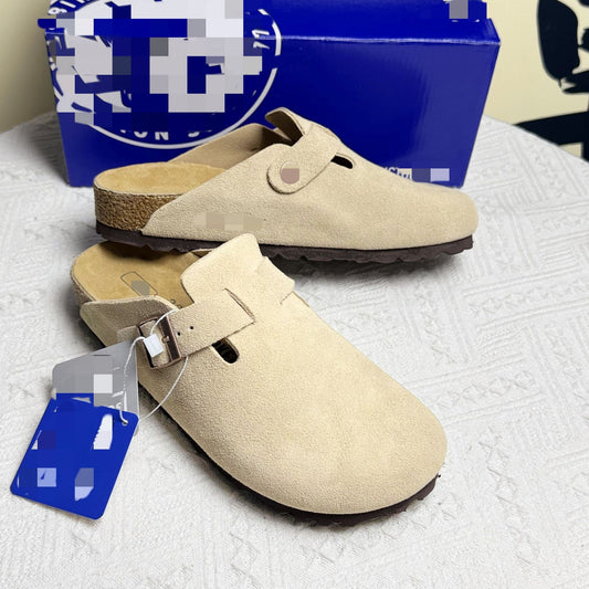 Cowhide Slippers