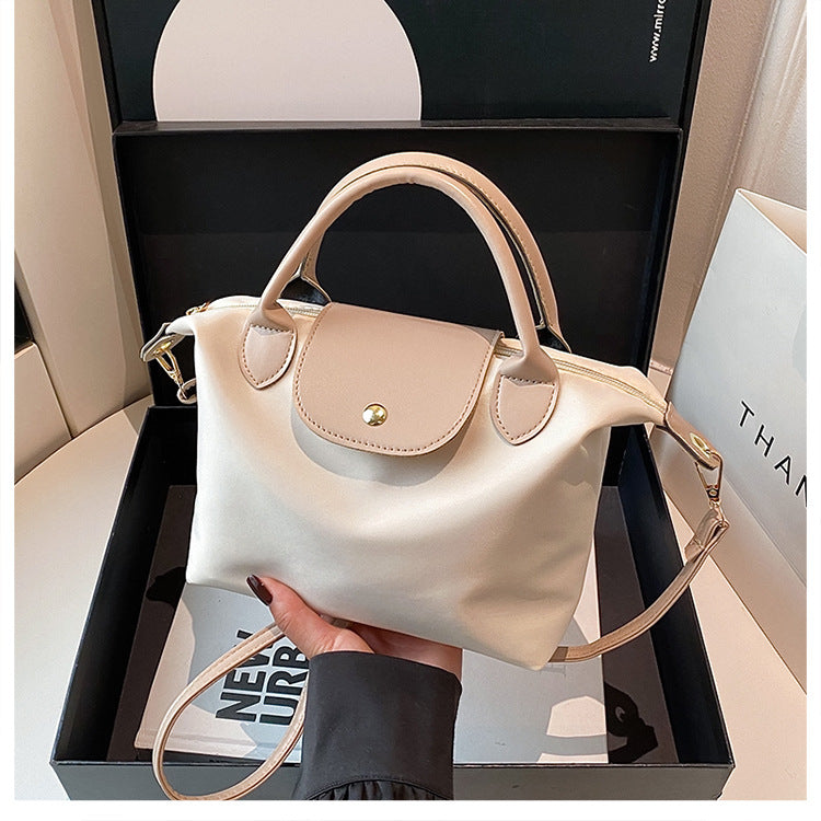 Cowhide tote bag