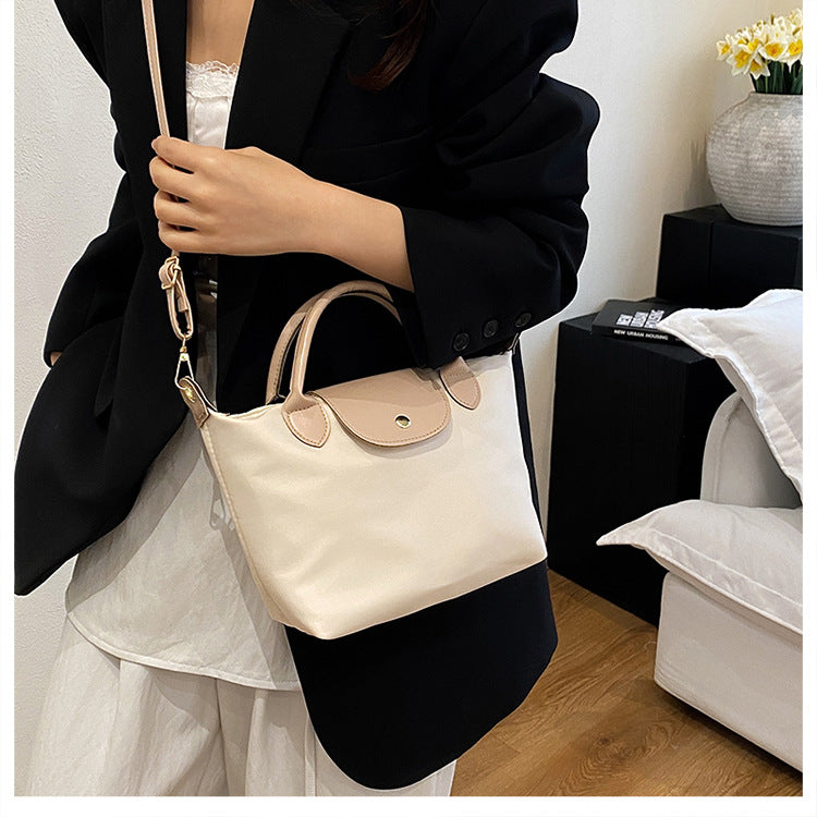 Cowhide tote bag
