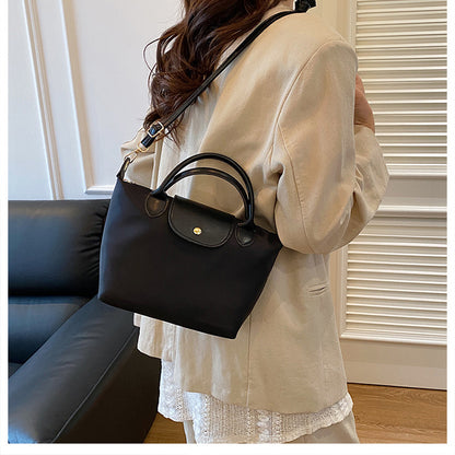 Cowhide tote bag