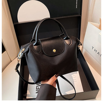 Cowhide tote bag