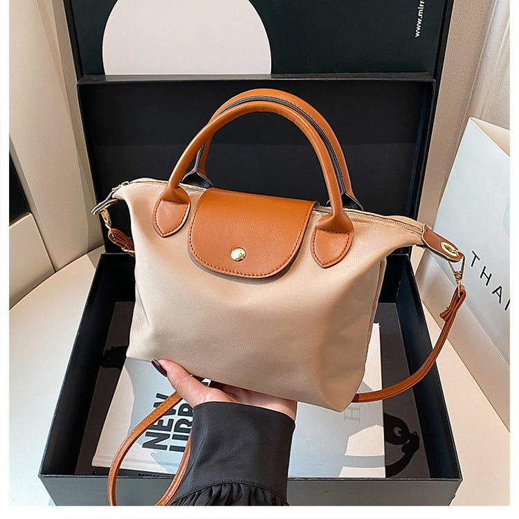 Cowhide tote bag