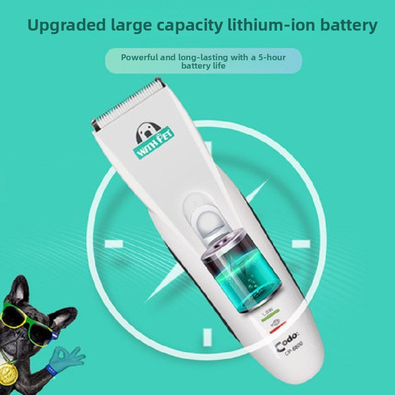 Cp-6800 Cortex Pet Electric Clipper Wireless Rechargeable Shaver Scissors Electric Clipper Rechargeable