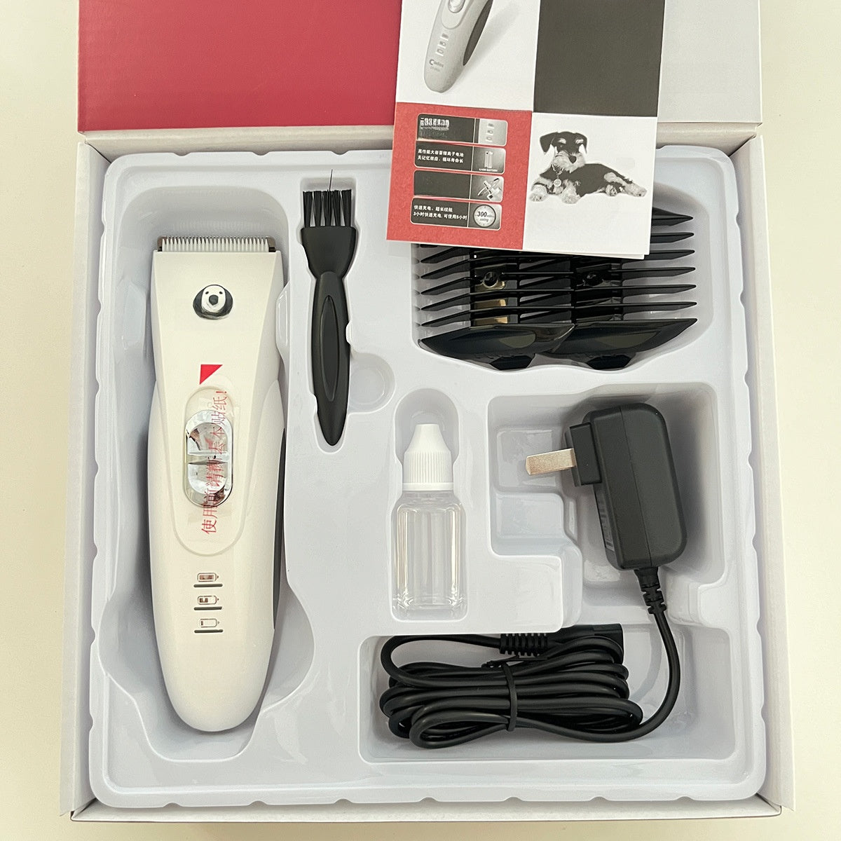 Cp-6800 Cortex Pet Electric Clipper Wireless Rechargeable Shaver Scissors Electric Clipper Rechargeable