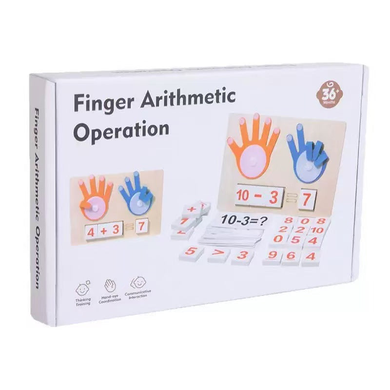 Cpcce Kidsren's Montessori Early Education Finger Arithmetic Games