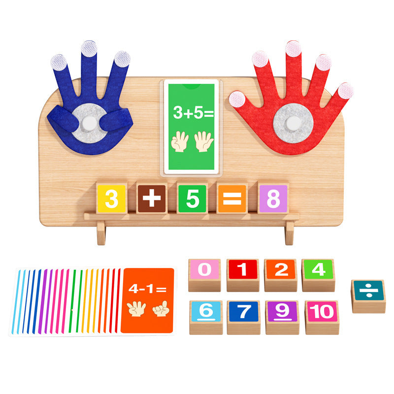 Cpcce Kidsren's Montessori Early Education Finger Arithmetic Games