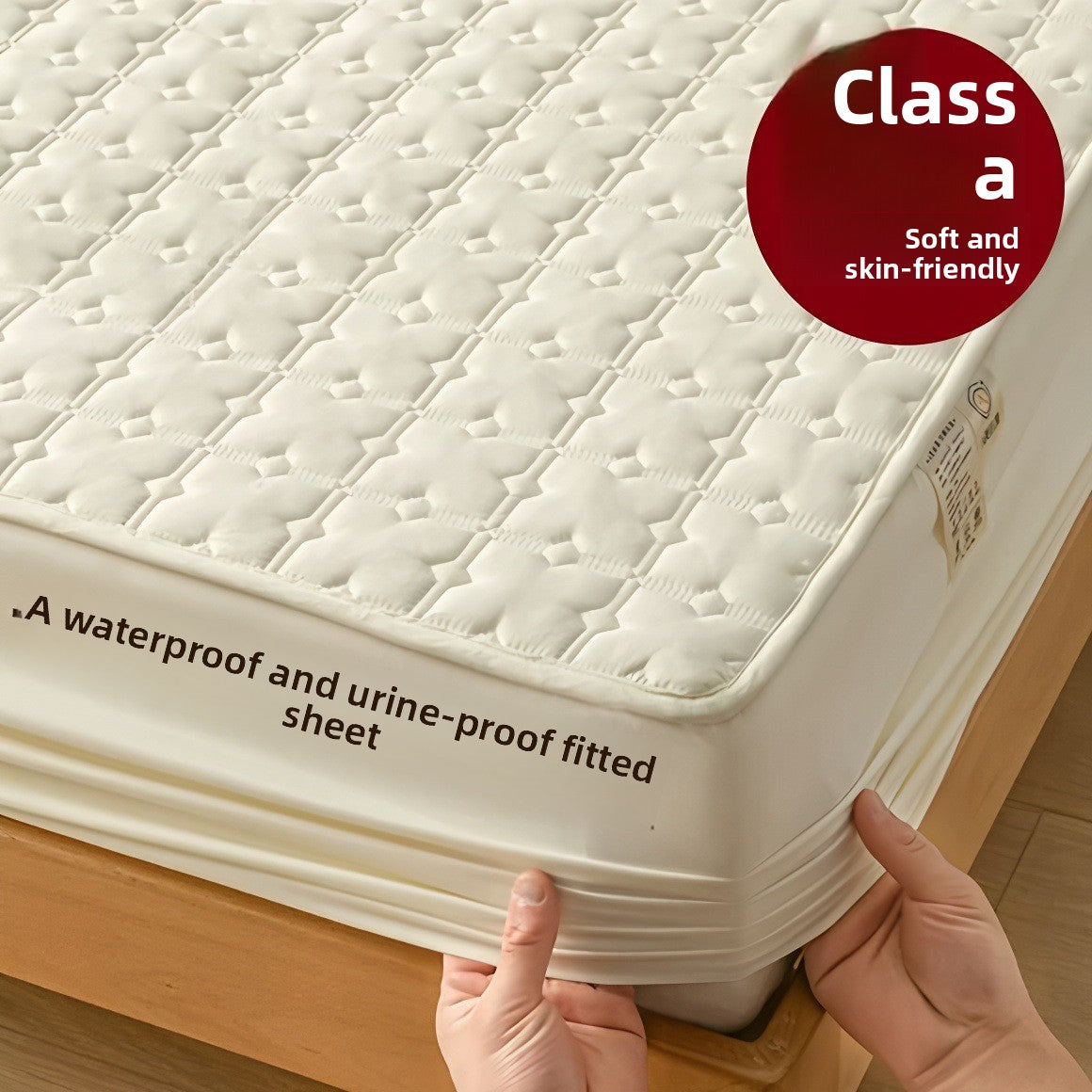 Cradle-style bed cover, baby-safe bed sheet