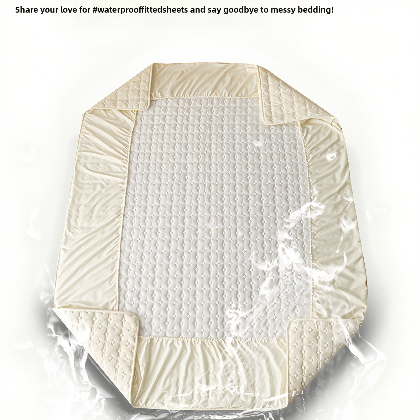 Cradle-style bed cover, baby-safe bed sheet