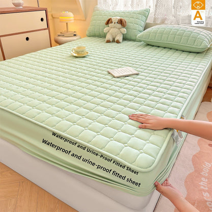 Cradle-style bed cover, baby-safe bed sheet