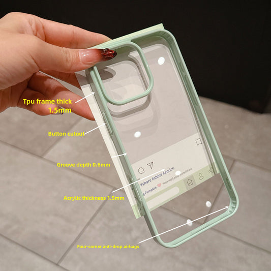 Cream glue phone case