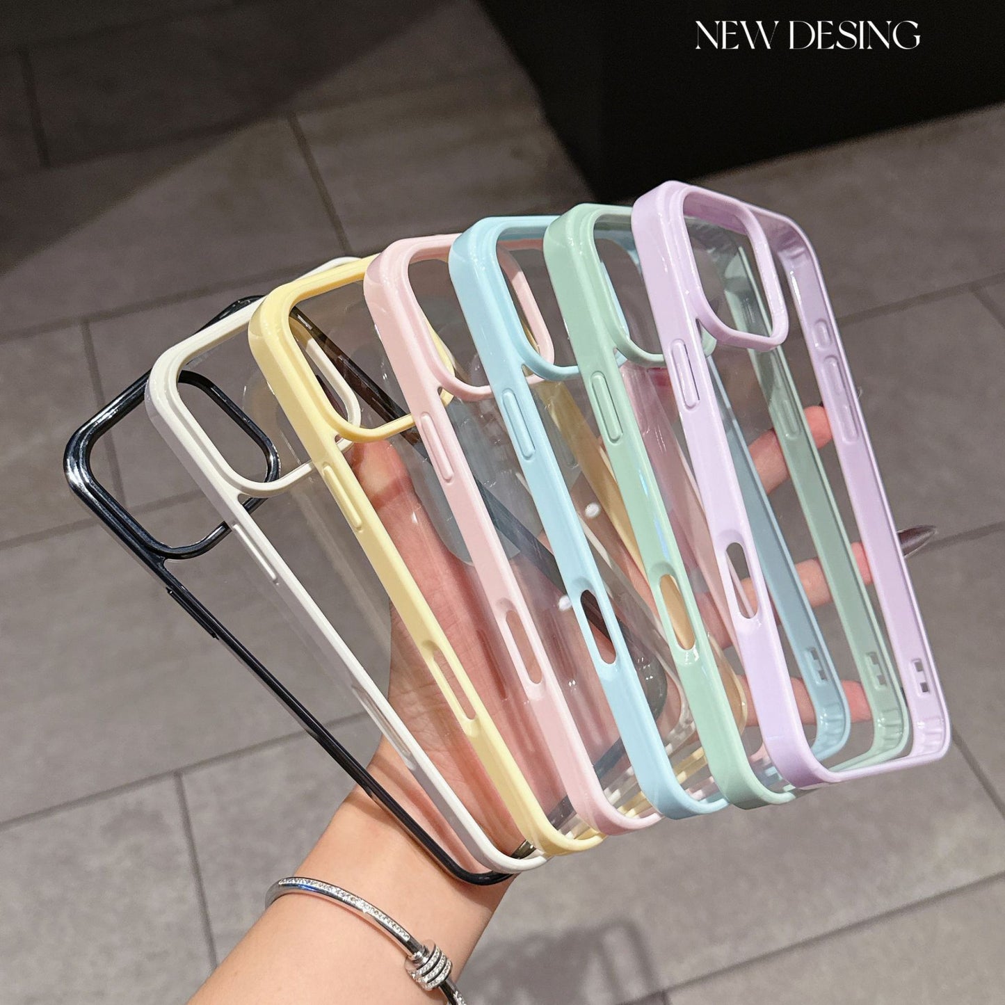 Cream glue phone case