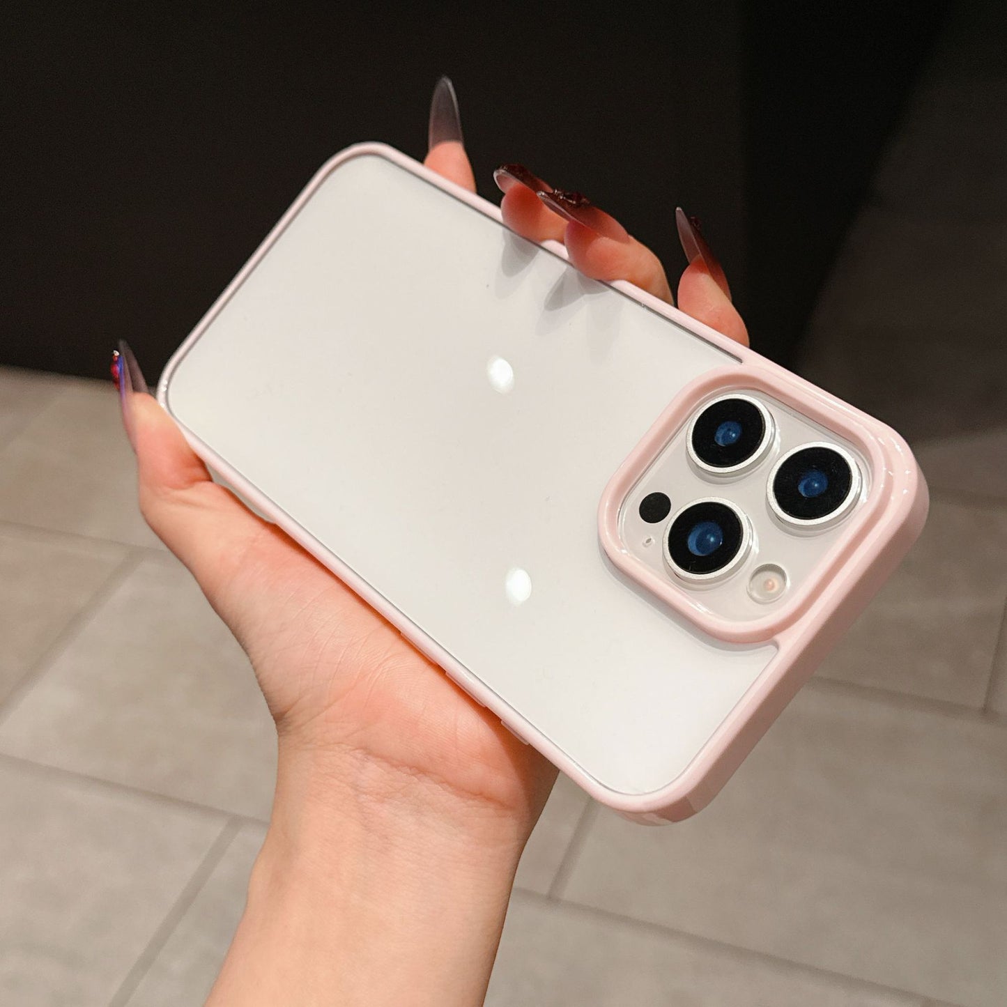 Cream glue phone case