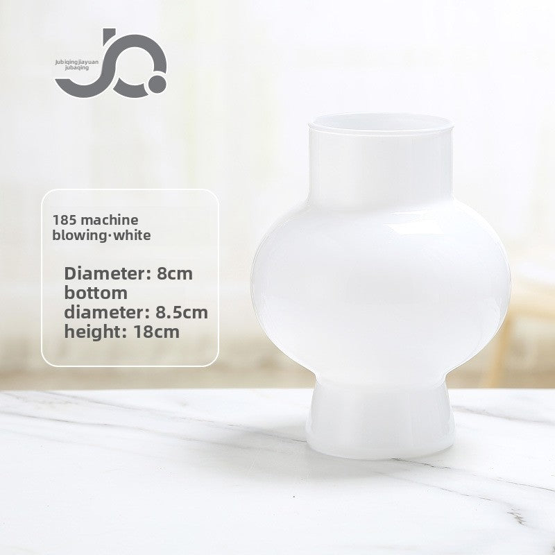 Cream Style Porcelain Powder Dining Table Flower Ornaments