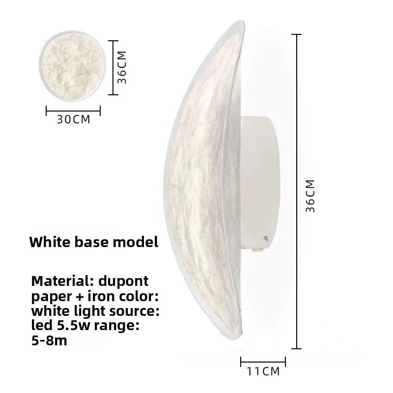 Cream wind wall lamp