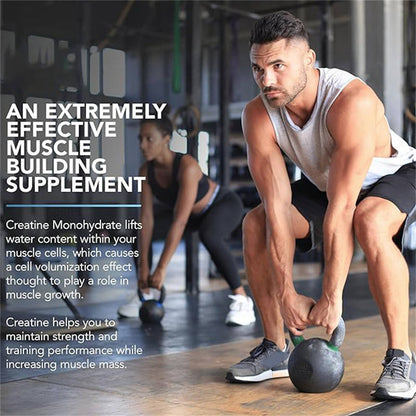 Creatine chewable tablets in bagged form