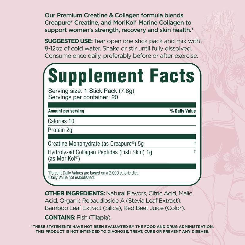 Creatine Collagen Powder