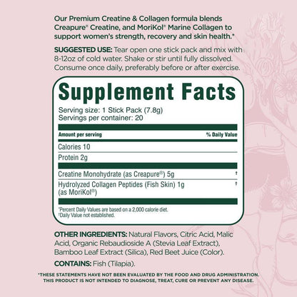 Creatine Collagen Powder