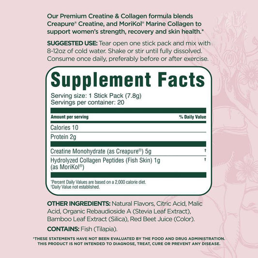 Creatine Collagen Powder