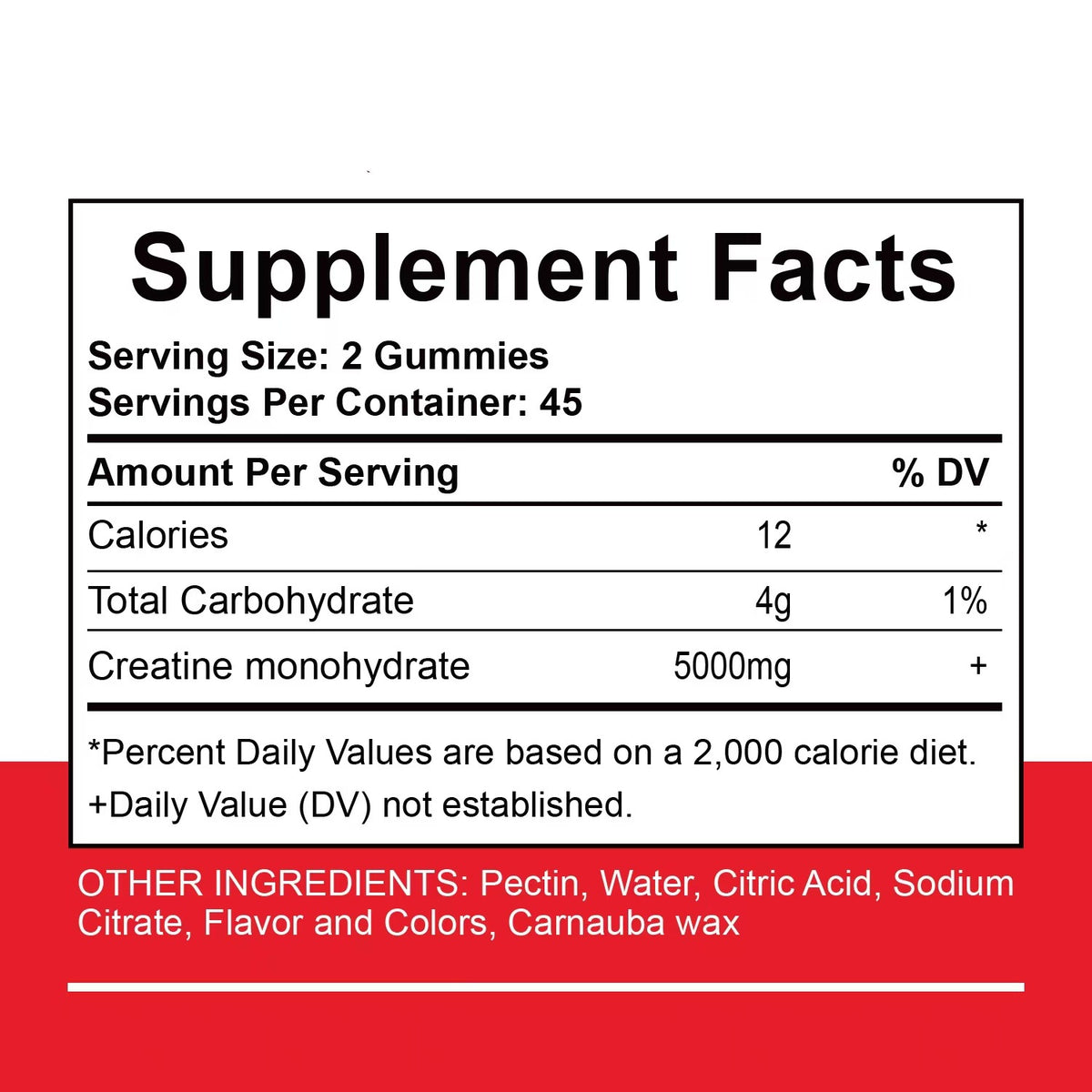 Creatine gummies