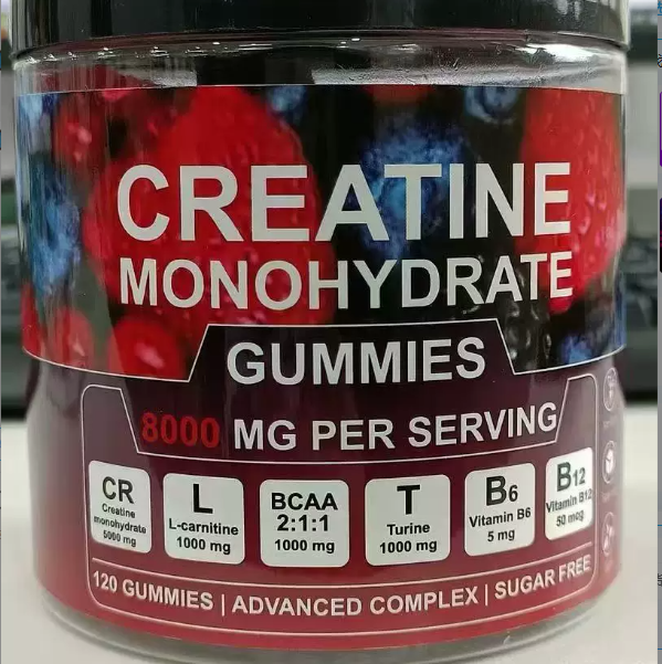 Creatine Gummies with Taurine and Vitamin B12