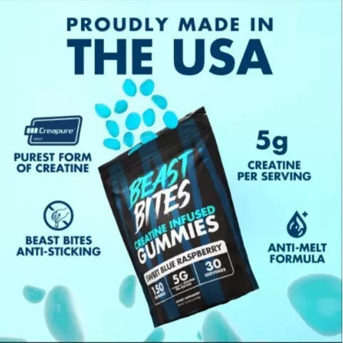 Creatine Gummy Candy Bag