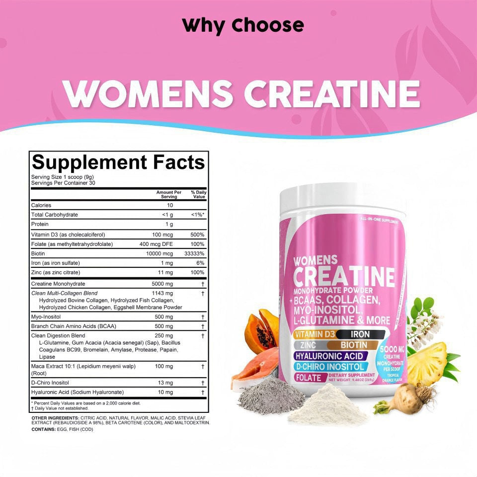 Creatine Monohydrate Fitness Powder