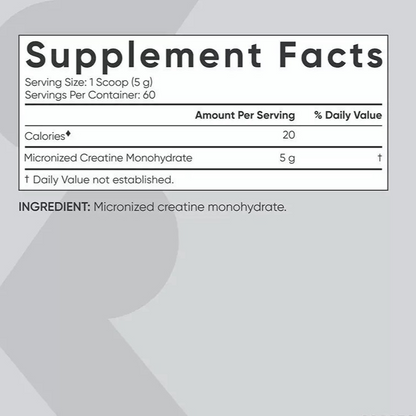 Creatine monohydrate powder