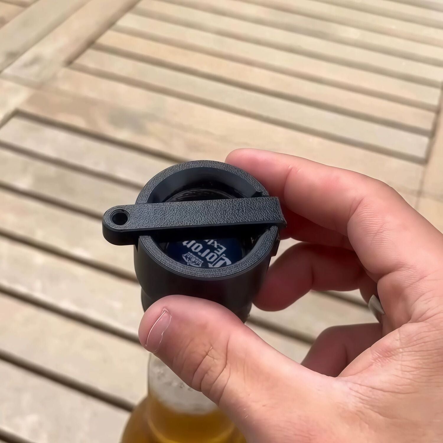 Creative 3D Printed Bottle Cap Opener