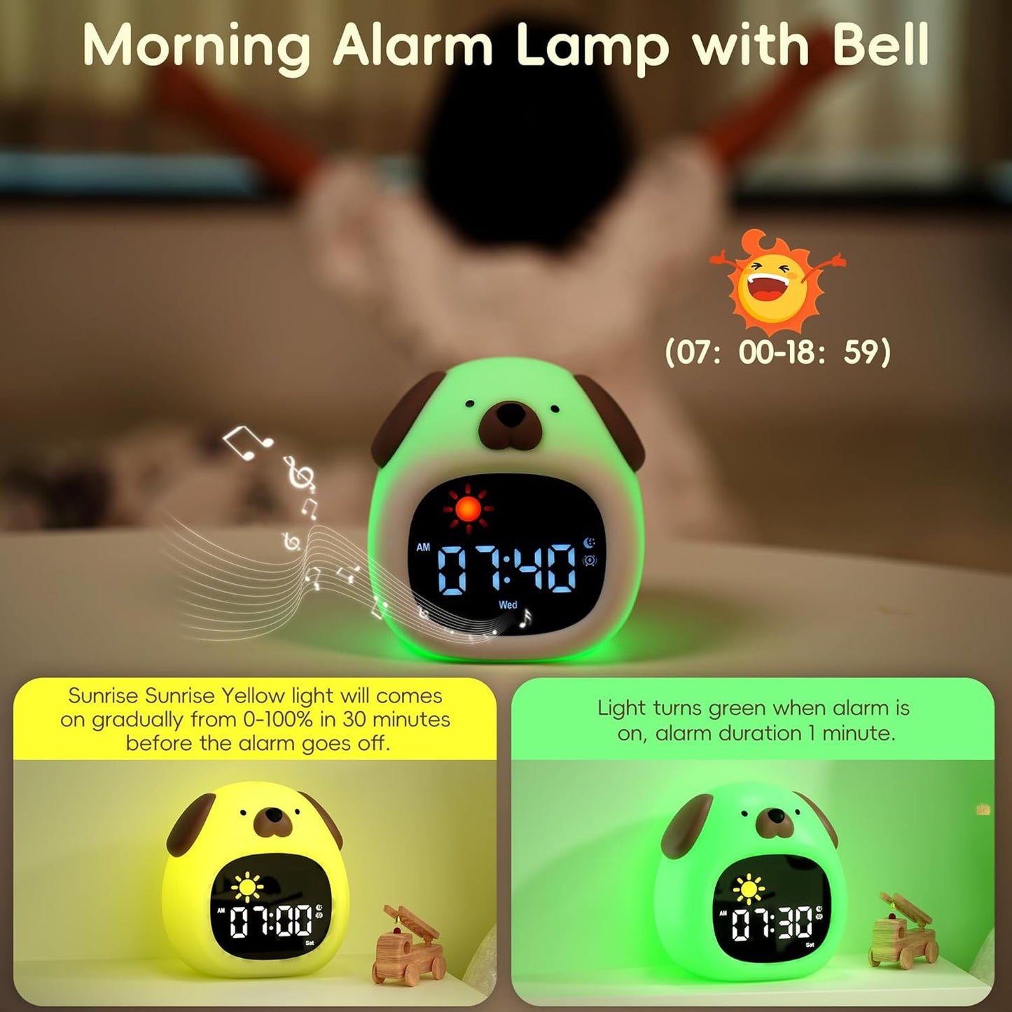 Creative alarm clock