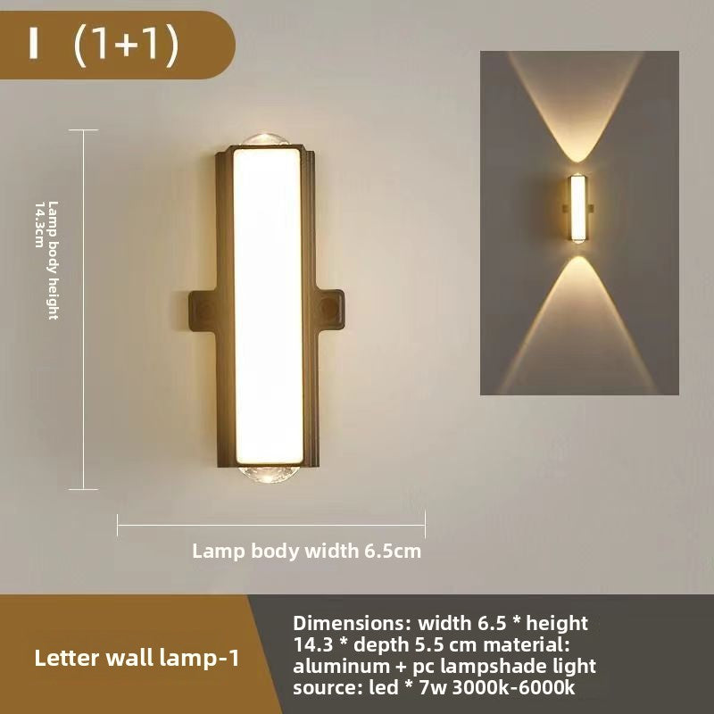 Creative Alphabet LED Wall Light