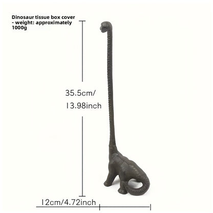 Creative Animal Tissue Holder Cast Iron Home Decor