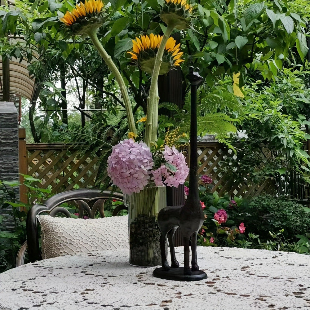 Creative Animal Tissue Holder Cast Iron Home Decor