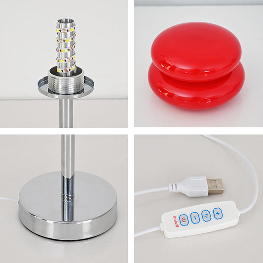 Creative atmosphere bedside glass lamp