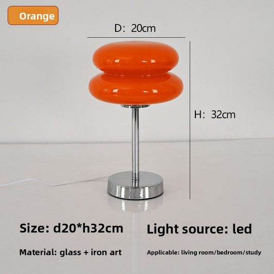 Creative atmosphere bedside glass lamp