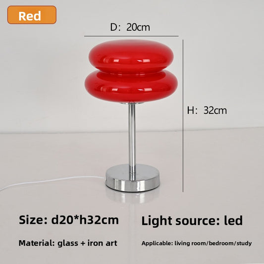 Creative atmosphere bedside glass lamp