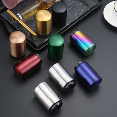 Silver bottle opener plastic top OPP bag
