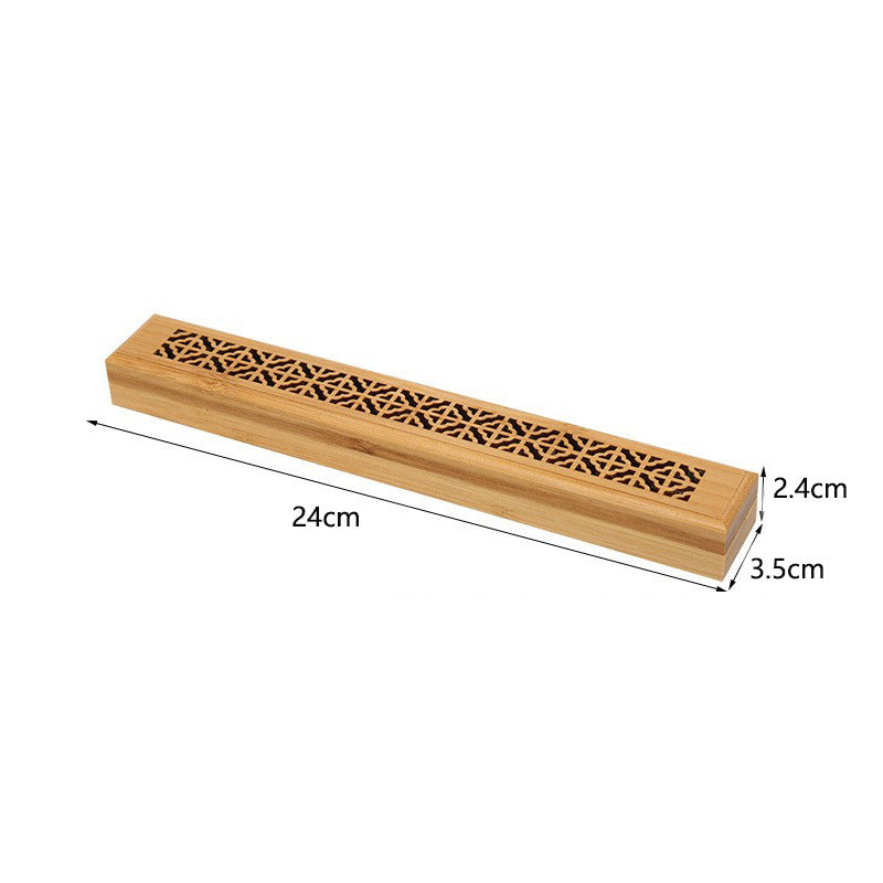 Creative Bamboo Carved Incense Box
