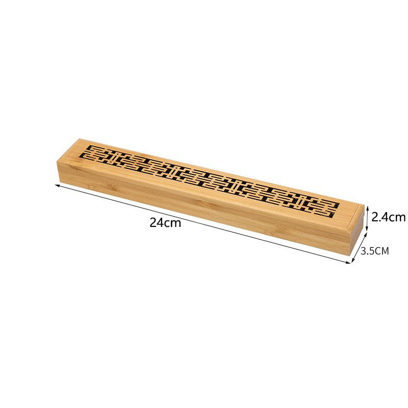 Creative Bamboo Carved Incense Box
