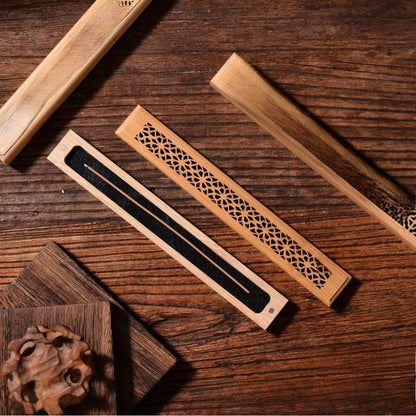 Creative Bamboo Carved Incense Box