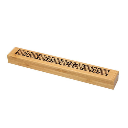 Creative Bamboo Carved Incense Box