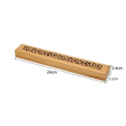 Creative Bamboo Carved Incense Box