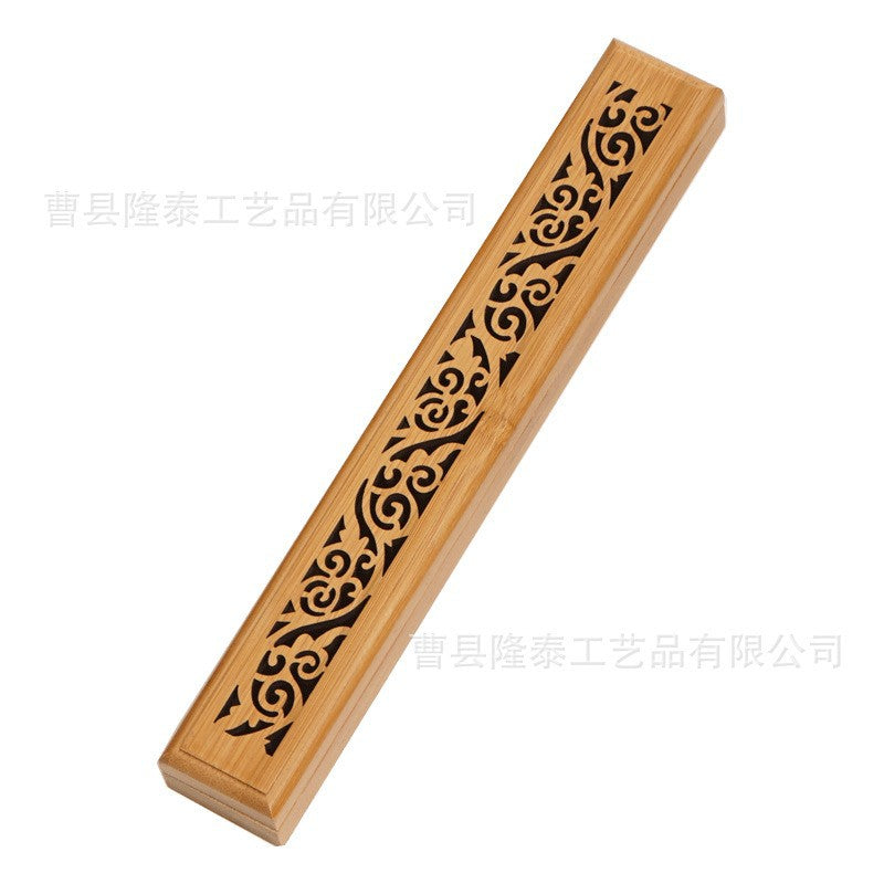 Creative Bamboo Carved Incense Box