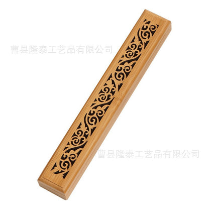 Creative Bamboo Carved Incense Box