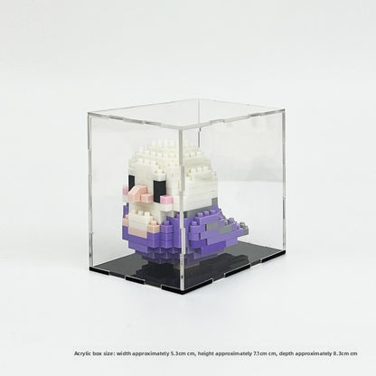 Creative Bird Micro Particle Building Blocks with Movable Wings