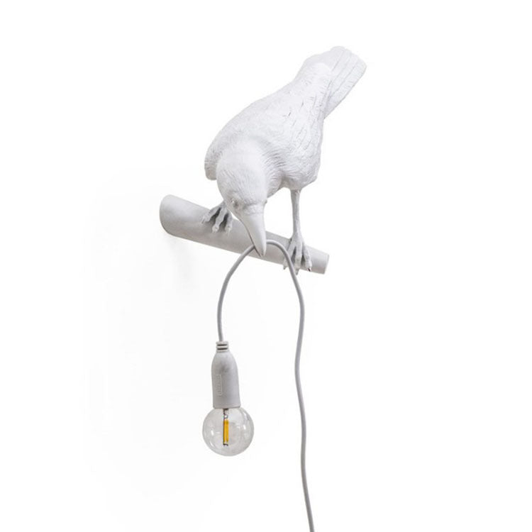 Creative Bird Shape Resin Table and Wall Lamp